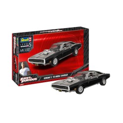 REVELL FAST & FURIOUS - DOMINIC'S 1970 DODGE CHARGERKIT 1:25 MODELLINO KIT AUTO