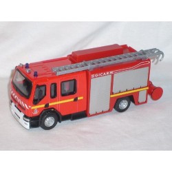 BURAGO RENAULT PREMIUM GICAR EMERGENCY FIRE TRUCK 1:50 MODELLINO POMPIERI BURAGO