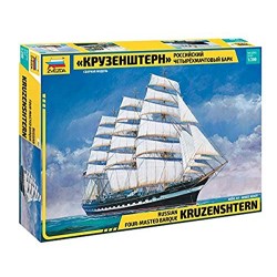 ZVEZDA KRUSENSTERN "SAILING SHIP" KIT 1:200 MODELLINO KIT NAVI ZVEZDA SCALE VARI