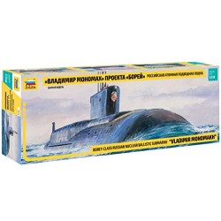 ZVEZDA BOREY-CLASS RUSSIAN NUCLEAR BALLISTIC SUBMARINE"VLADIMIR MONOMACH" 1:350