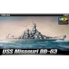 ACADEMY NAVE USS MISSOURI BB-63 KIT 1:700 MODELLINO KIT NAVI ACADEMY SCALE VARIE