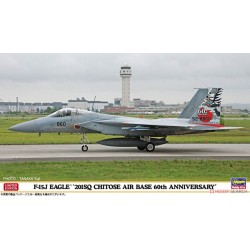 HASEGAWA F15J EAGLE 201 Sq CHITOSEAIR BASE 60th ANNIVERSARY KIT 1:72 MODELLINO K