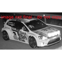 IXO MODEL VW POLO R WRC N.9 RALLY CATALUN.2013 NIGHT LIGHTS MIKKELSEN-MARKK.1:18