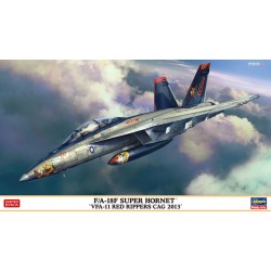 HASEGAWA F/A-18F SUPER HORNET VFA-11 RED RIPPERS CAG 2013 KIT 1:72 MODELLINO KIT