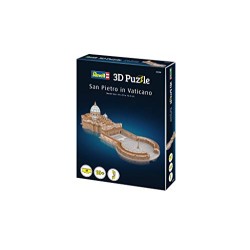 REVELL PUZZLE 3D SAN PIETRO IN VATICANO mm 200x410 MODELLINO PUZZLE REVELL SCALE