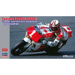 HASEGAWA YAMAHA YZR500 (0WA8) 1989 ALL JAPAN ROAD RACE CHAMPION KIT 1:12 MODELLI