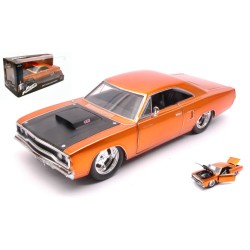 JADA TOYS DOM S PLYMOUTH ROAD RUNNER 1970 FAST & FURIOUS COPPER METALLIC 1:24 MO