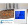 Termostato Digitale Per Riscaldamento Elettrico Stufa Calorifero WiFi Co LL0252