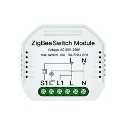 ZigBee Mini Interruttore Intelligente Smart 10A 220V Funzione Con Pulsa SHZ104Z