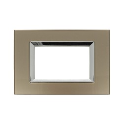 SANDASDON Placca Elegance In Vetro Cristallo Plexiglass Lucido 3M SD68003-11VT
