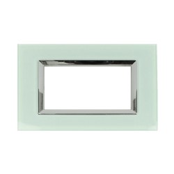 SANDASDON Placca Elegance In Vetro Cristallo Plexiglass Lucido 4M V SD68004-3VT